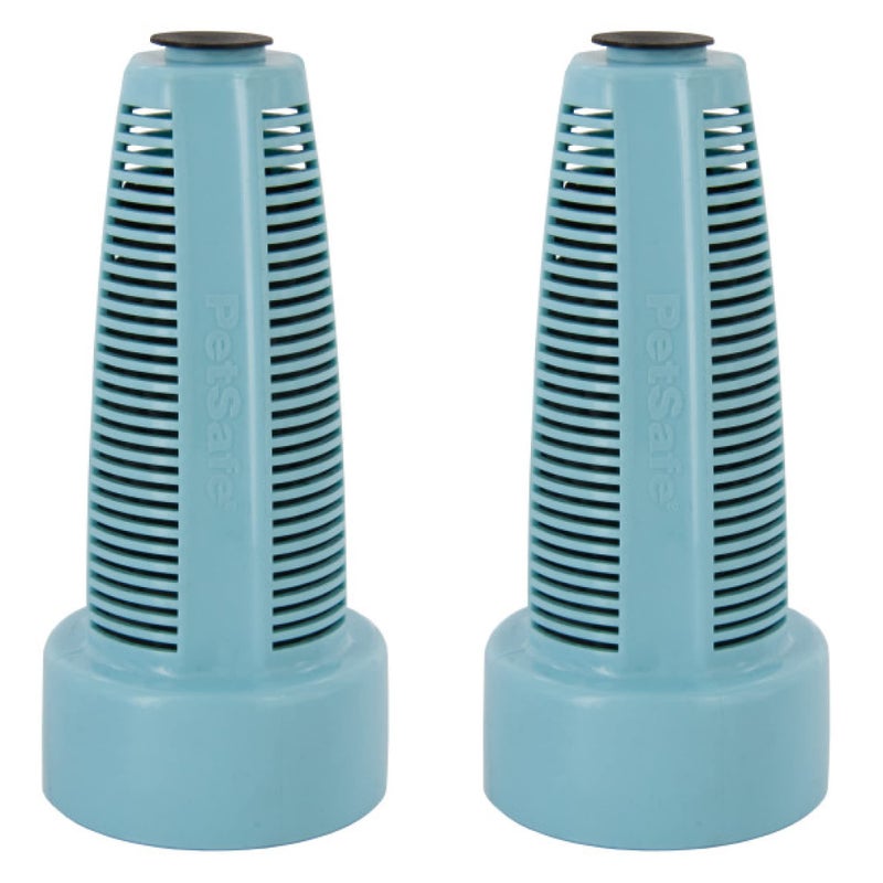 PetSafe Healthy Pet Water Filter - Removes Odor & Sediment - Natural Coconut Shell Carbon - Compatible with Healthy Pet Water Station - Replacement Filters - 2-Pack - Image 1