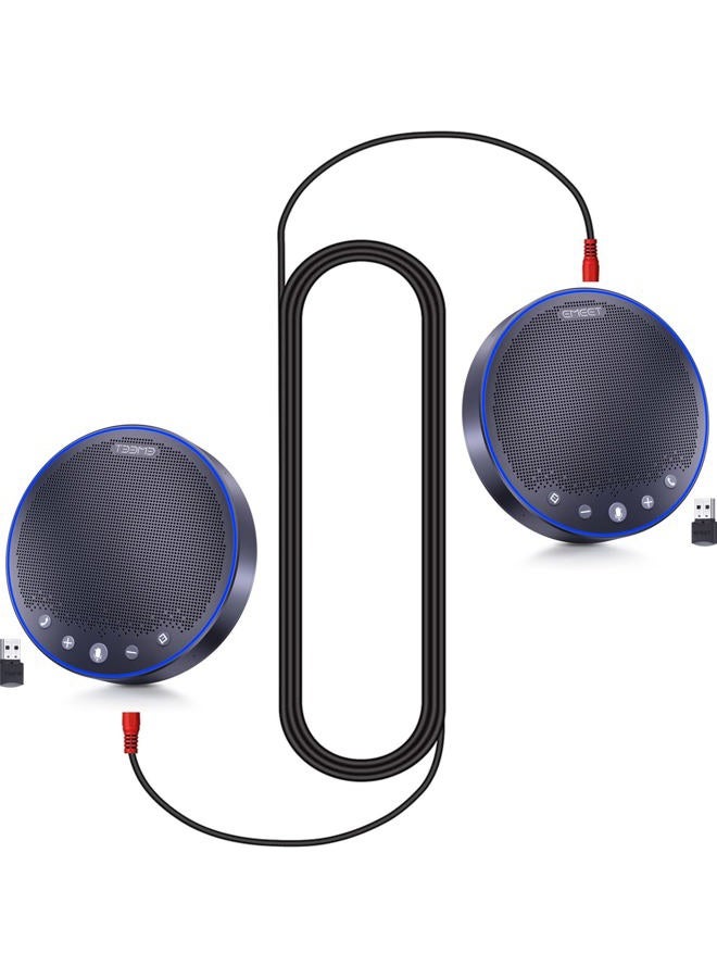 eMeet Daisy Chain Cable –3.5mm Male to Male Stereo Audio Aux Cable, Use for Luna/Luna Plus/Luna Plus Kit/Luna Lite/M3/M220/M2/M2 MAX Speakerphone/Meeting Capsule, Expand Meeting up to 12/16 People - Image 4