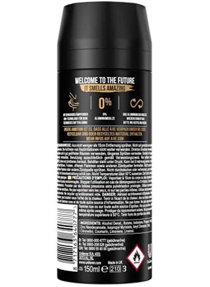 Axe Dark Temptation Deodorant Body Spray For 48H 6 x 150ml - Image 4