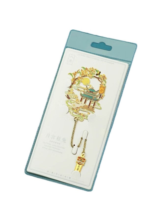 Jiamo Metal Bookmark, Forbidden City Cultural And Creative, Chinese Ancient Style, Twelve Months, National Trend, Cultural And Creative Gift, Classical, For Students And Teachers, Whole Class, Ancient Style, National Day Gift, Souvenir - Image 3