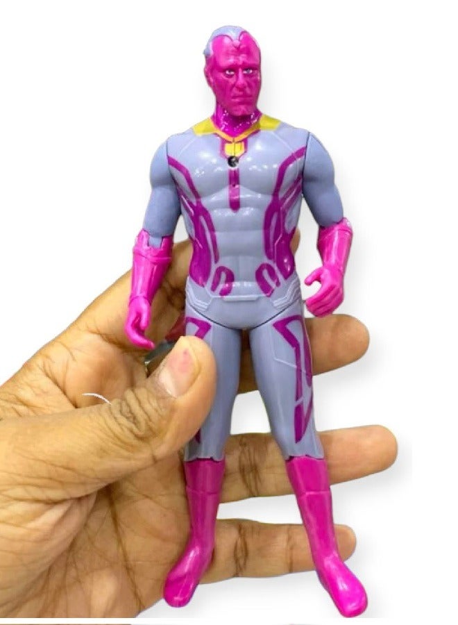 AVENGERS Vision  Action Figure Hero Toy Set - Superhero Action Figure with Lights - Best Gift for Boys - Image 2