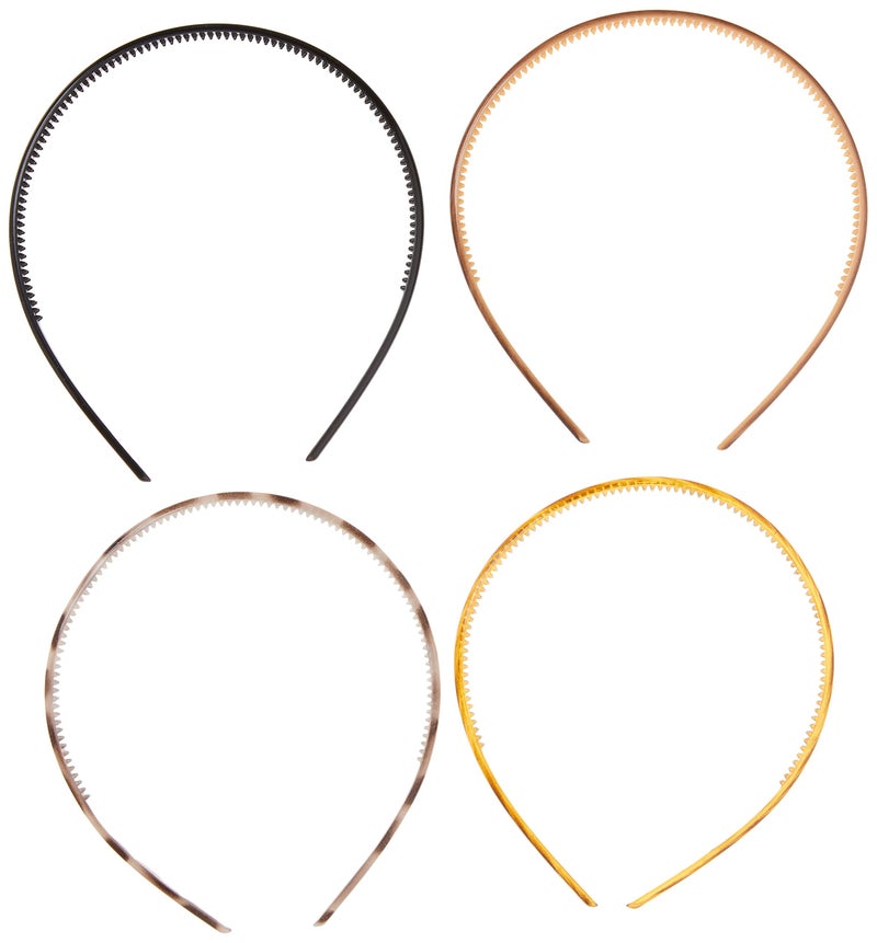 GOODY WoMens Classics Headband Pattern, Assorted, 4 Count - Image 4