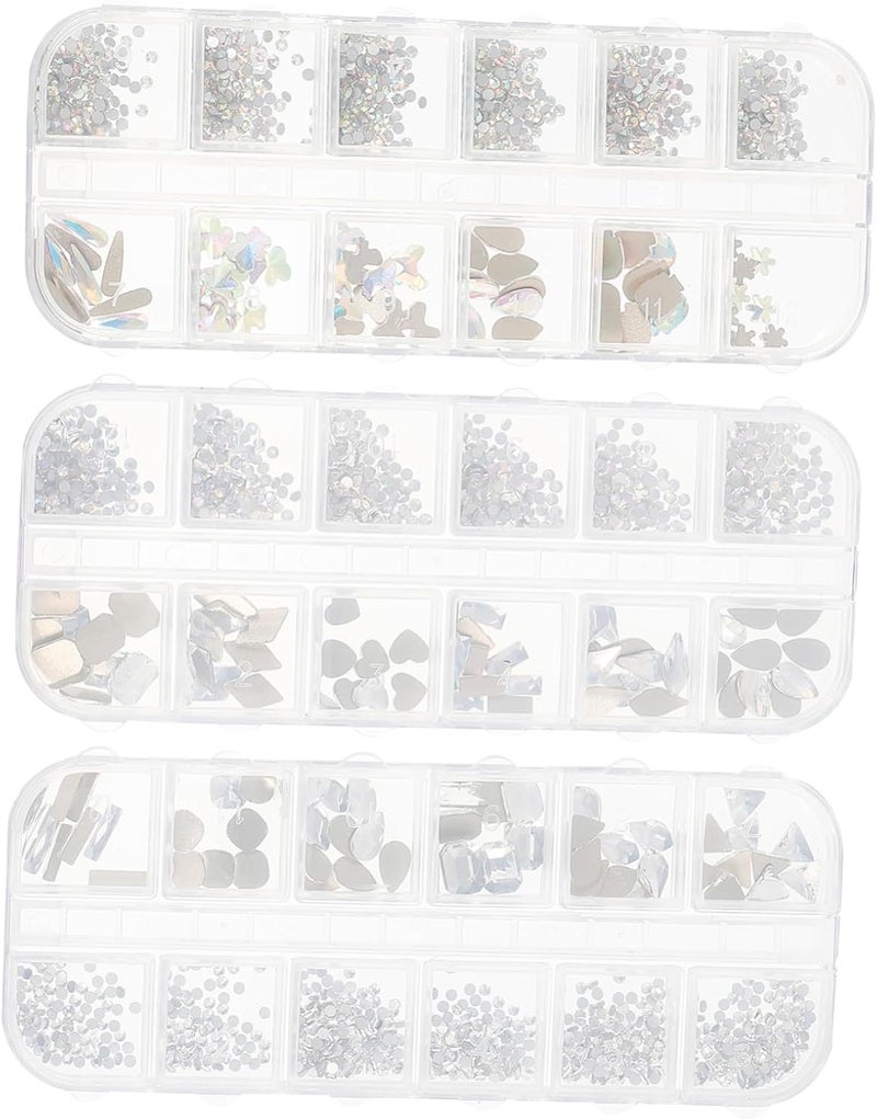 Healeved Flatback Nail Rhinestones Charms Styles Rhinestones for Nails Decorations - Image 1