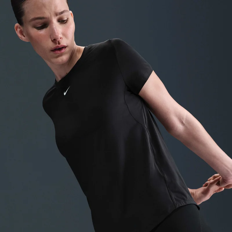 Nike Black Women's One Classic Dri-FIT Training Top for Women | Best Price UAE