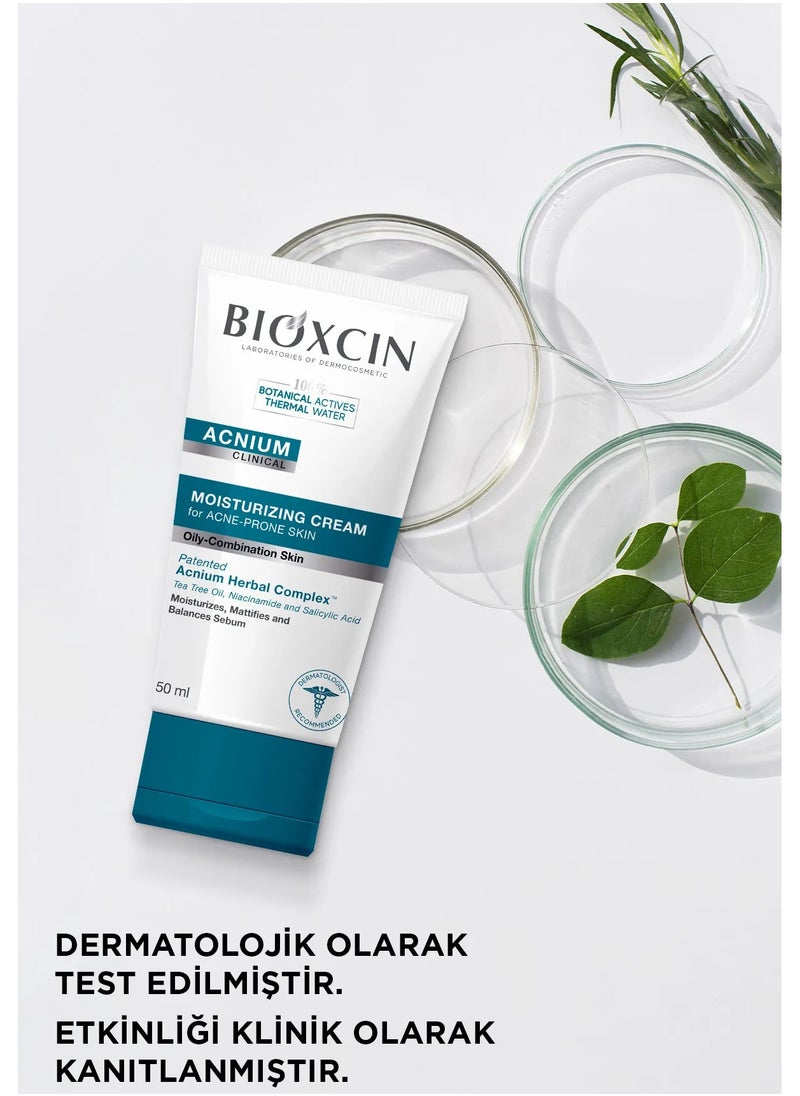 BIOXCIN ACNIUM SERIES MOISTURIZING CREAM FOR ACNE PRONE SKIN  - 50 Ml  - Image 4