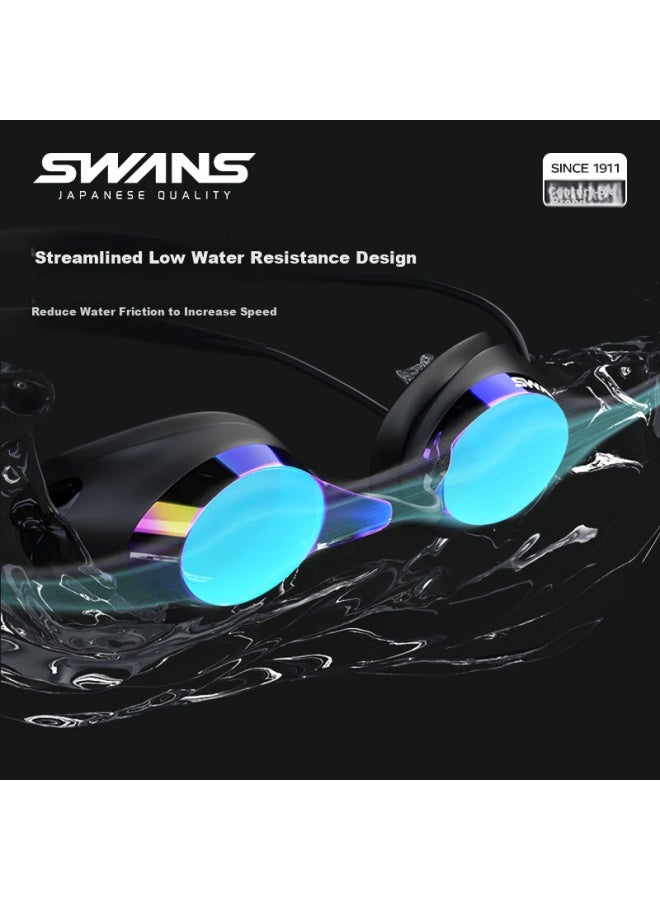 Swans Swimming Goggles Imported Unisex Waterproof Anti-Fog High Definition Professional Racing Coated Swim Goggles Swimming Equipment 500° - Image 2