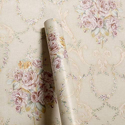 Wollzo Self-Adhesive Wallpaper 45cm x 500cm | Golden Floral DIY Stickers | 3D Wallpaper for Walls | Wall Paper for Living Room |Wall Stickers for Home Decor - Image 2