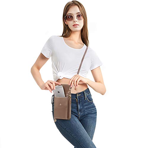 KUKOO Small Crossbody Bag Cell Phone Purse Wallet with Credit Card Slots for Women - Image 2