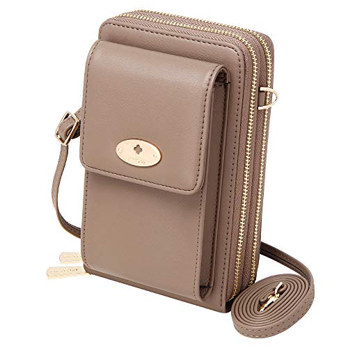 KUKOO Small Crossbody Bag Cell Phone Purse Wallet with Credit Card Slots for Women - Image 1