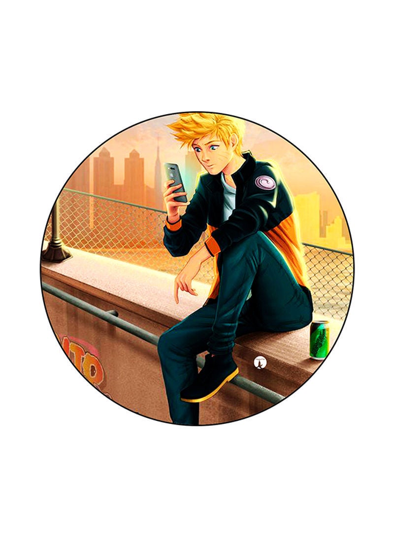 RKN Anime Naruto Print Mouse Pad Multicolour