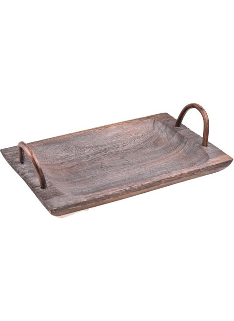 Beris - Tray with Handle Rectangular Small