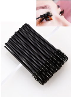 Hotting 100Pcs Eyelash brush Extension Disposable Eye lashes Make Up Brushes Eyebrow Mascara Wand Applicator flexible can bent