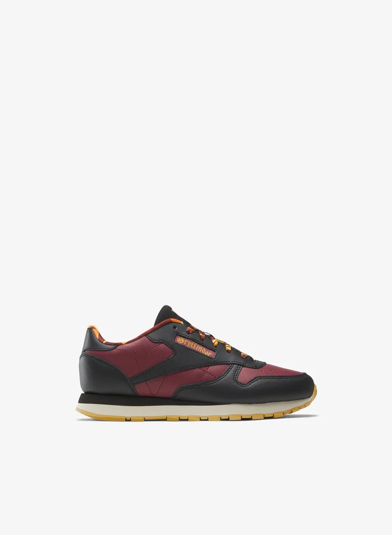 Reebok Black/Alabaster/Merlot/Gold Reebok Tenis Classic Leather X Harry Potter Unisex Shoes  | Best Price UAE