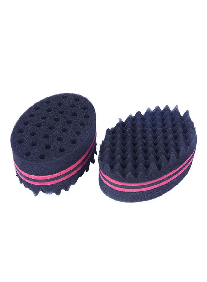 نيبمينينت أداة جلوري ستار 2 في 1 إسفنجية بوجهين لتجعيد الشعر أزرق/ وردي