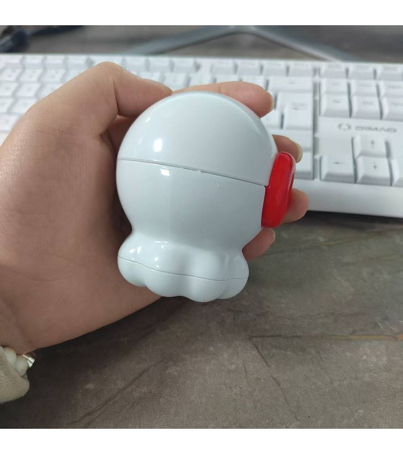 White Washable Octopus Hair Remover For Clothes Reusable Pet Hair And Dust Sticker Non Electric Lint Removal Tool Fabric Cleaning Device Plastic Construction - Image 3