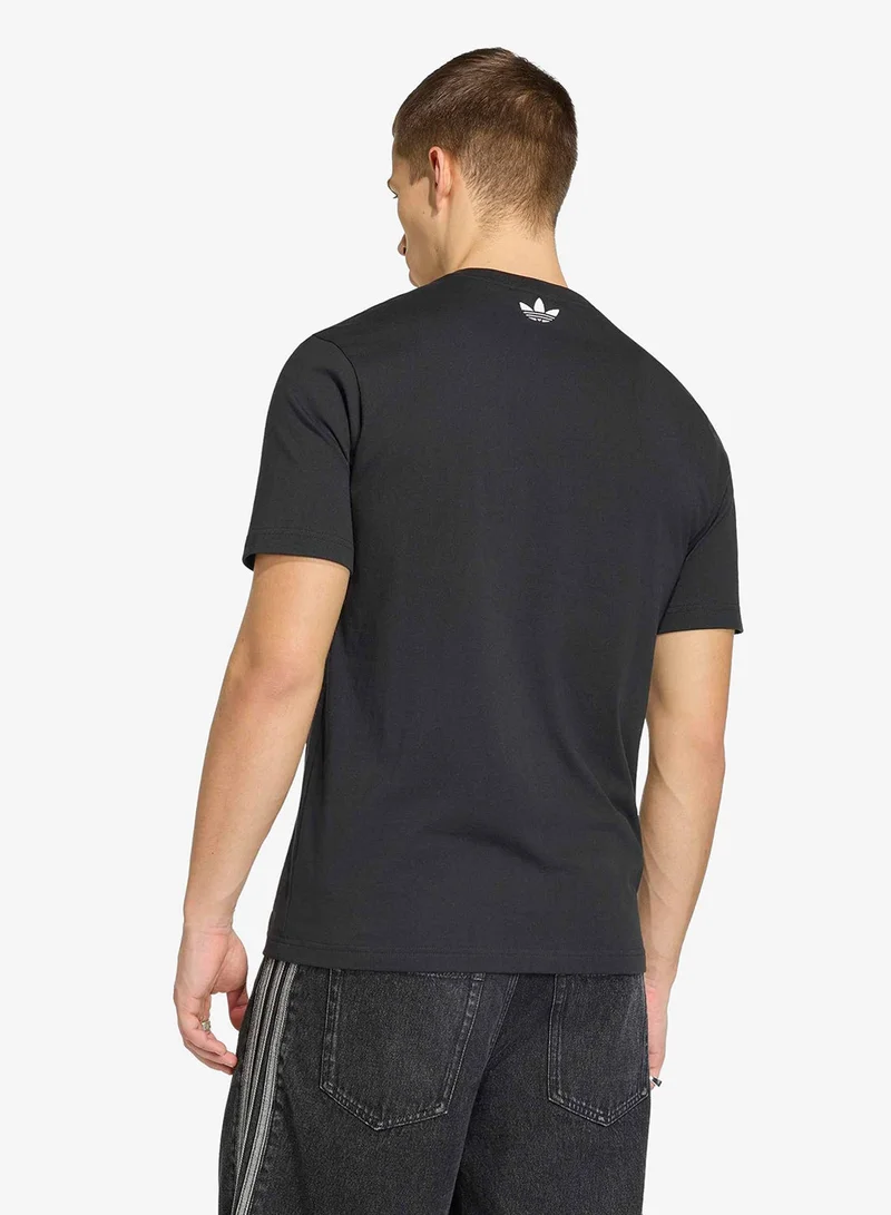 adidas Originals Archive Anime Football Graphic T-Shirt