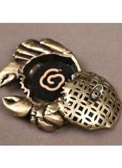 Y&D Crab Incense Burner Tea Room Study Aromatherapy Burner Ornaments Decoration-10*8.5cm  - Image 2