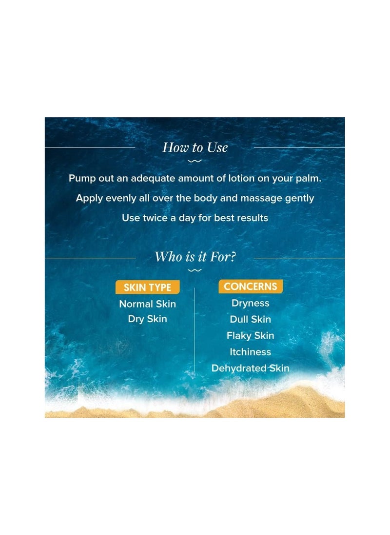 Aqualogica - Aqualogica Glow+ Silky Body Lotion with Papaya & Vitamin C | For Normal to Dry Skin | Gives 24hr Moisturization | 300 ml - Image 1