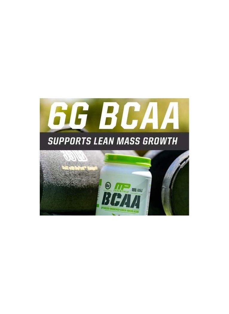MusclePharm - Muscle Pharm Essentials BCAA Powder, Post-Workout Recovery Drink, Grape, 60 Servings - Image 1