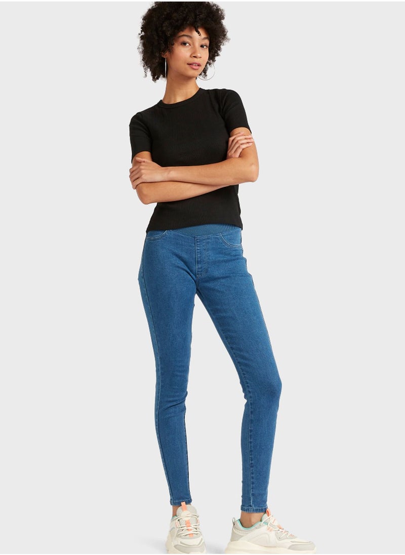 Lee Cooper - High Waist Jeggings - Image 1