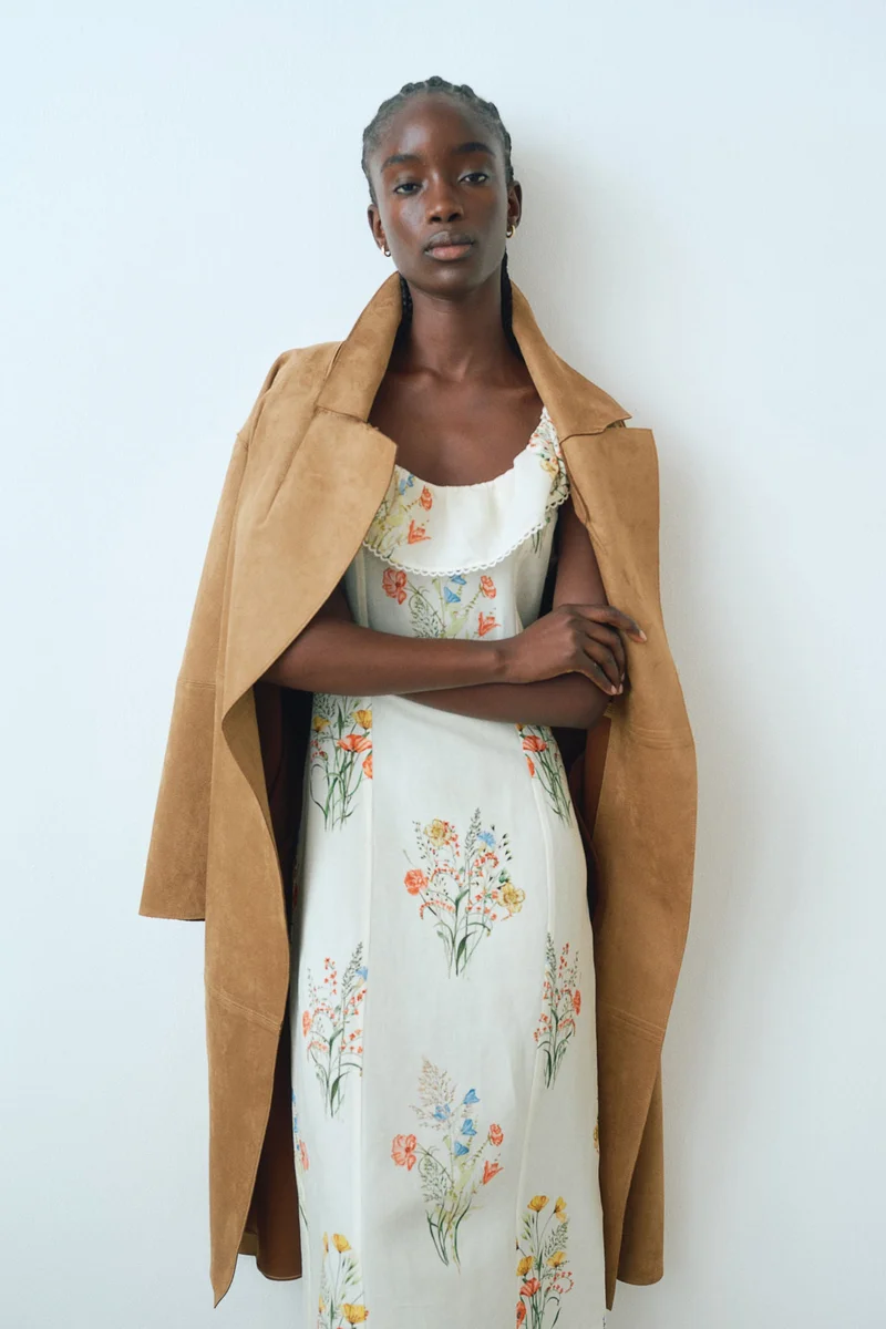 H&M Linen-blend dress