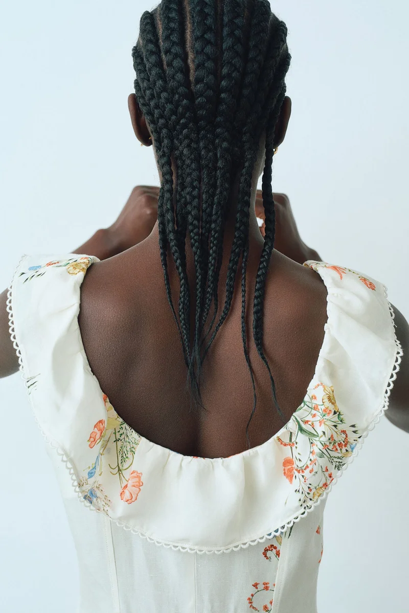 H&M Linen-blend dress