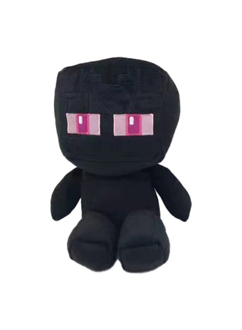 Children's Toys My World Plush Doll Doll (Sitting Enderman) - Image 1