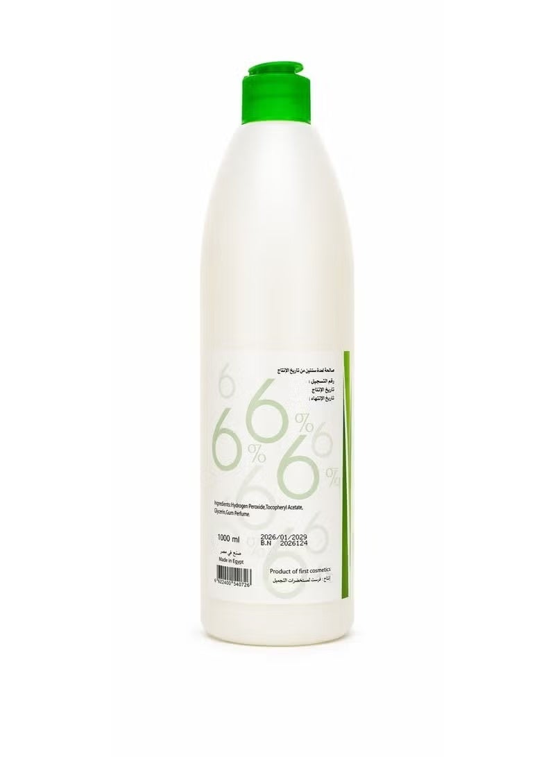 Blob 6% (20 Vol) Hair Oxygen Cream Developer - Professional Formula - Salon Quality Hair at Home -1000ml - Image 2