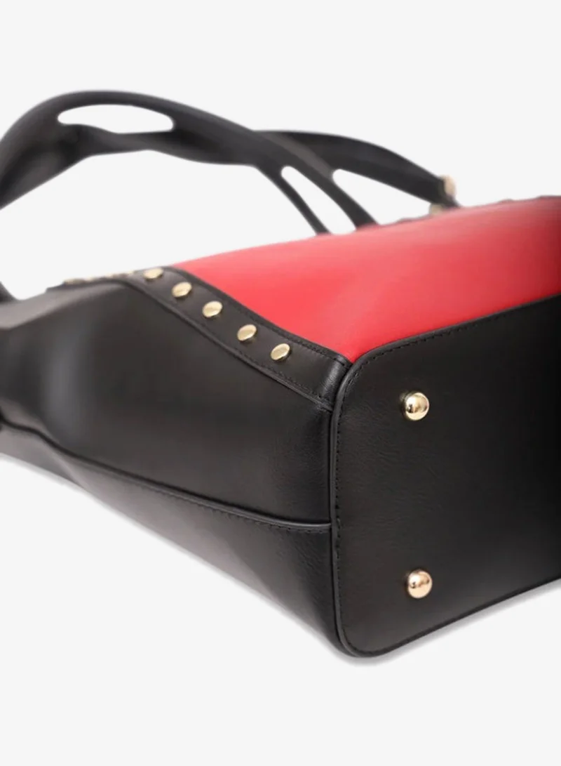CAPRESE SHELBY SATCHEL MEDIUM RED