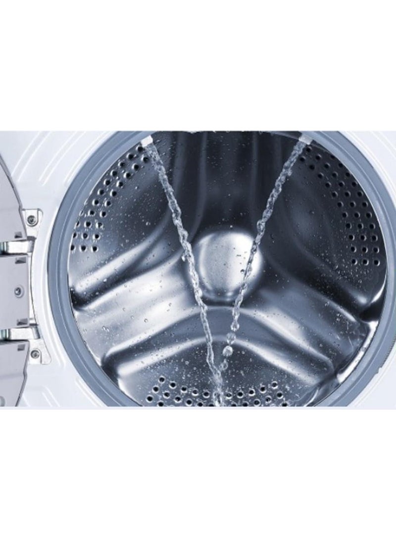 Ocean WFO 1081 WL S, Front Load Automatic Washing Machine, 8 kg, 1000 RPM, Silver - Image 2