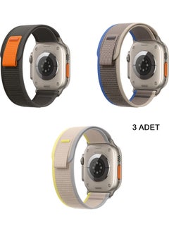 PSGT Apple Watch Gs Dt Pro T500 T800 Ultra 3 4 5 6 7 8 Se 42 44 45 49 mm Compatible 3 Lure Band Strap 