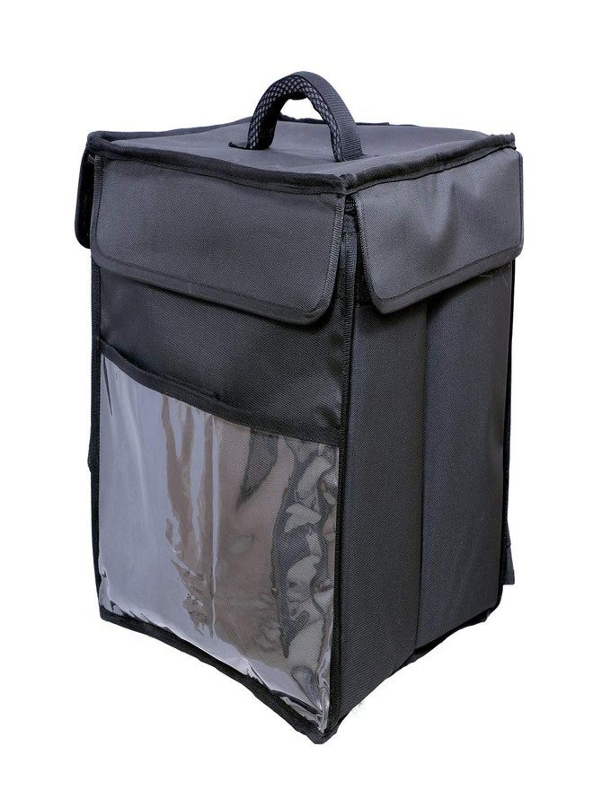 Quaffor Food/zomato/swiggy delivery Backpack (Black) - Image 1