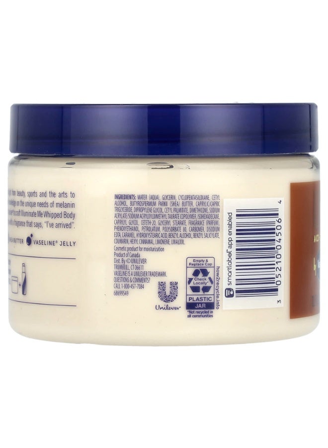 فازلين زبدة للجسم كامل من فازلين لبشرة مشرقة، مناسبة للبشرة الجافة، 11 أونصة - Image 2