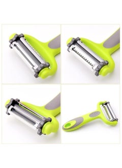 Oasisgalore 3-in-1 Peeler with Slicer and Grater – Perfect for Vegetables and Fruits  - Image 2