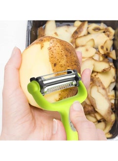 Oasisgalore 3-in-1 Peeler with Slicer and Grater – Perfect for Vegetables and Fruits  - Image 3