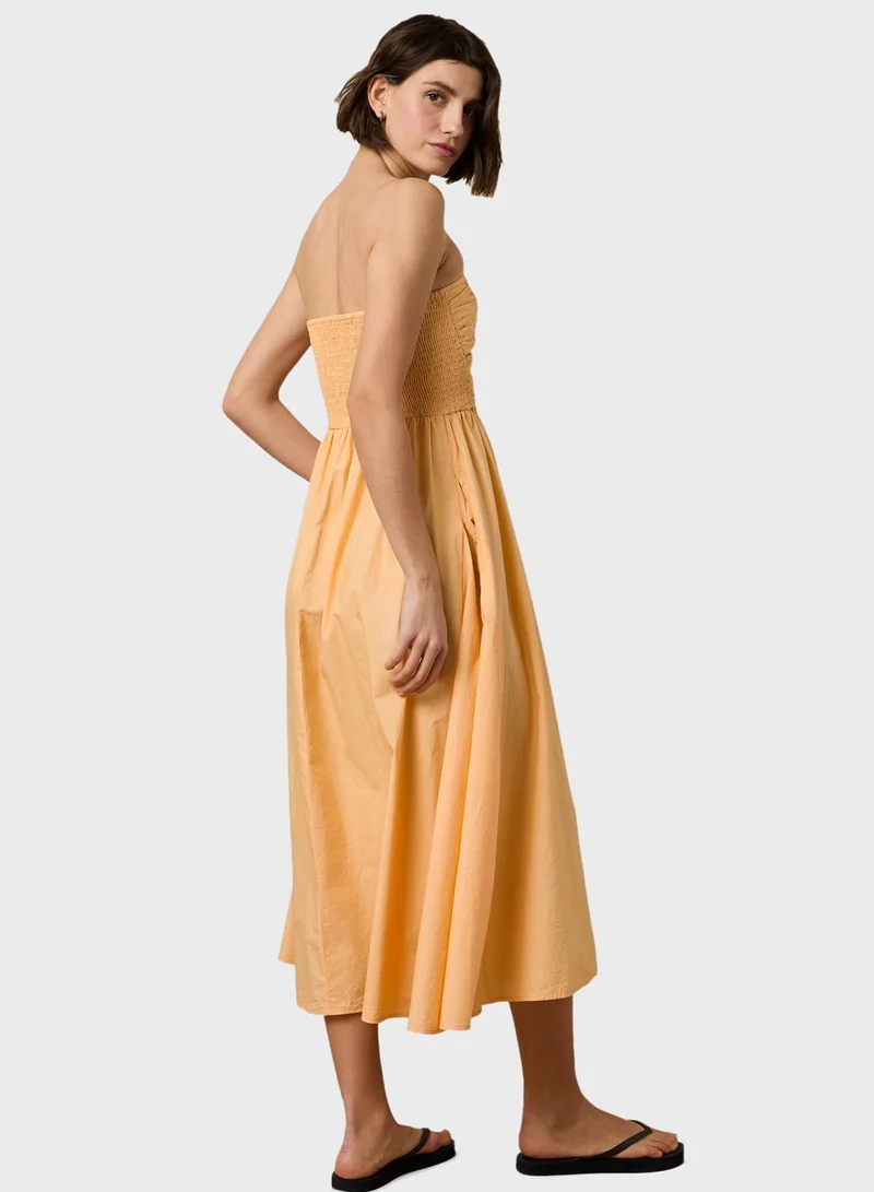 American Eagle Strapless Cotton Dress