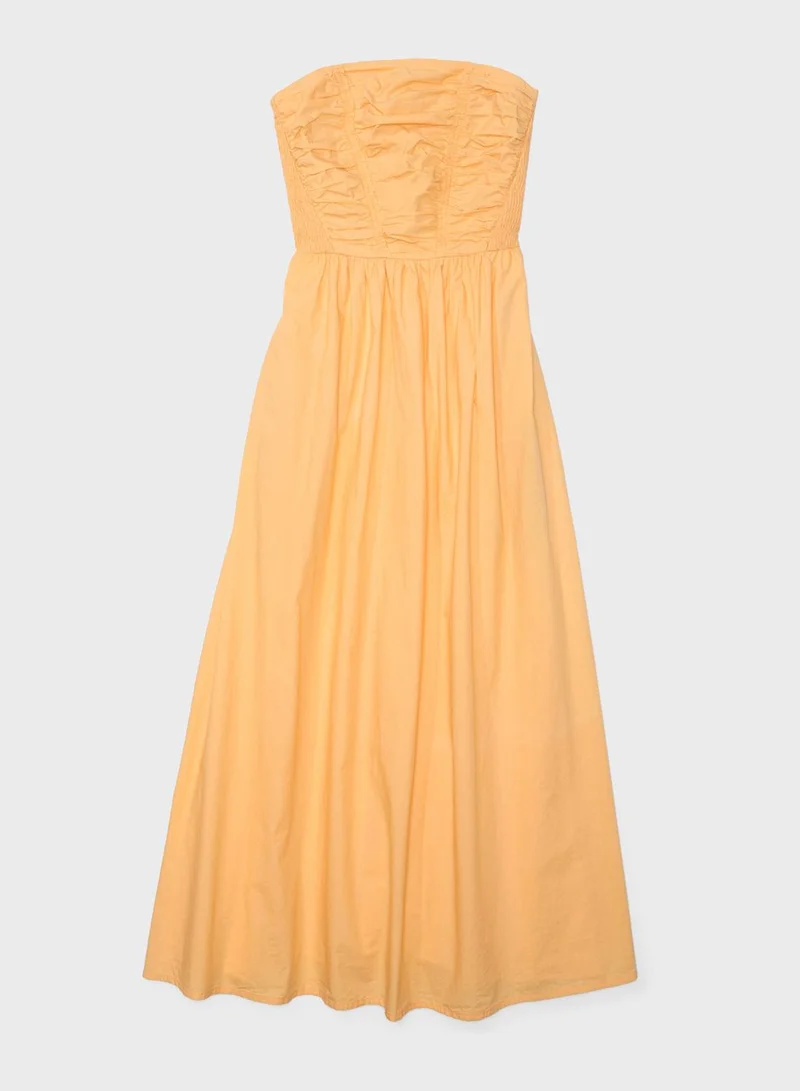American Eagle Strapless Cotton Dress