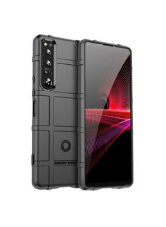 Case Cover For For Sony Xperia 1 V Full Coverage Shockproof TPU Phone Case(Black)
