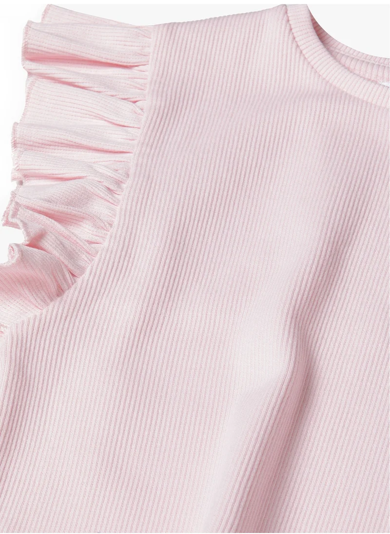 مينوتي Kids Girls Rib T Shirt