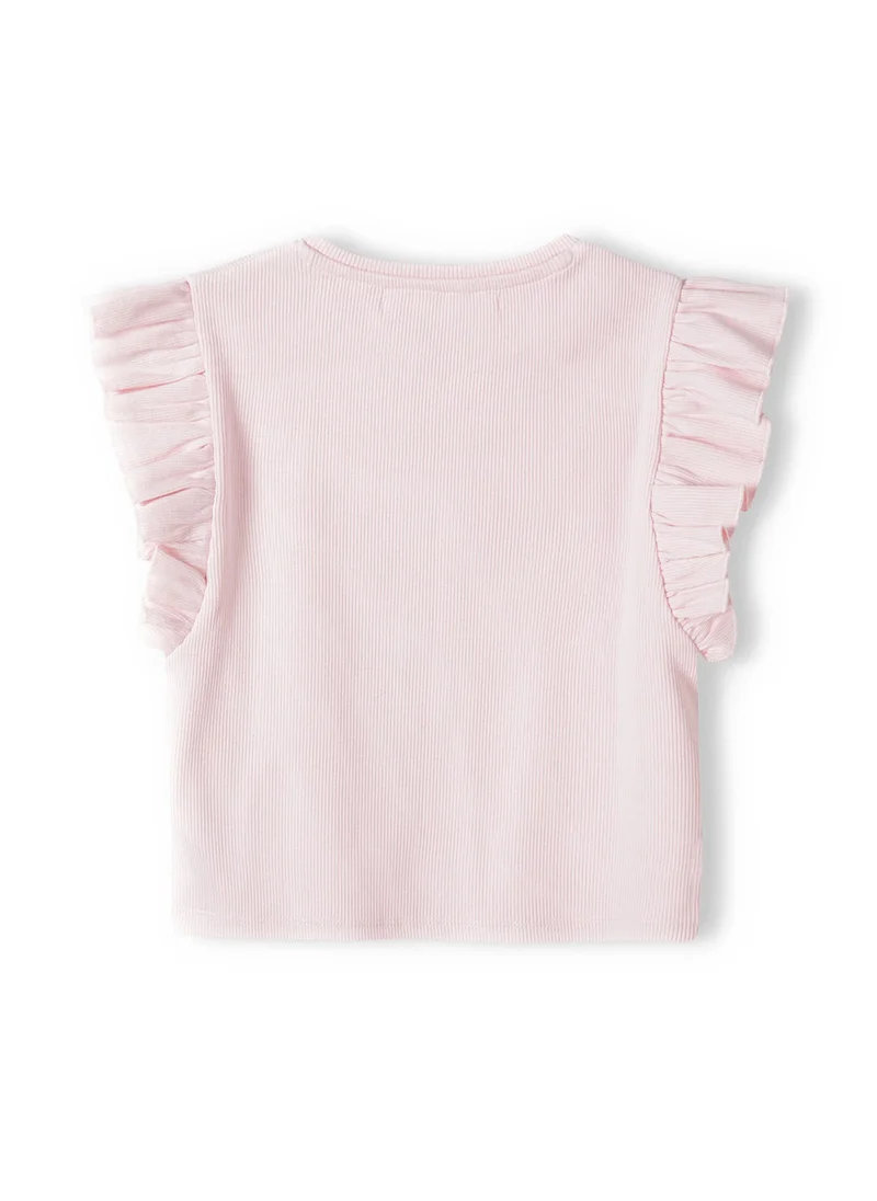 مينوتي Kids Girls Rib T Shirt