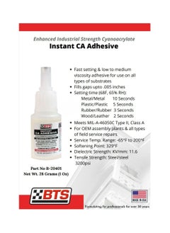 BTS Instant CA Adhesive 1 Oz 28 g  - Image 2