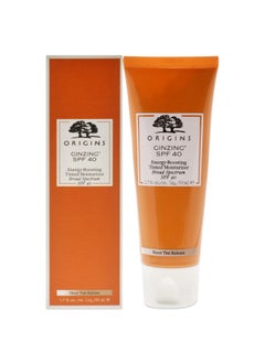Origins مرطب ملون لتعزيز الطاقة بعامل حماية من أشعة الشمس 40 من جينزينج، 1.7 أونصة سائلة (عبوة واحدة)  - Image 2