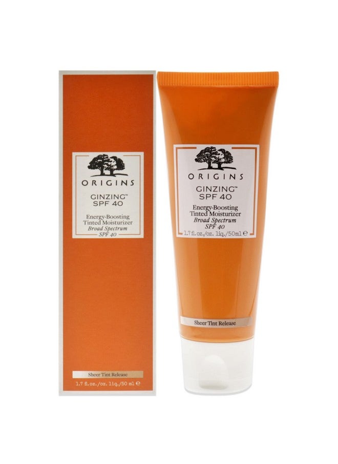 Origins Ginzing Spf 40 Energy Boosting Tinted Moisturizer1.7 Fl Oz (Pack Of 1)  - Image 2