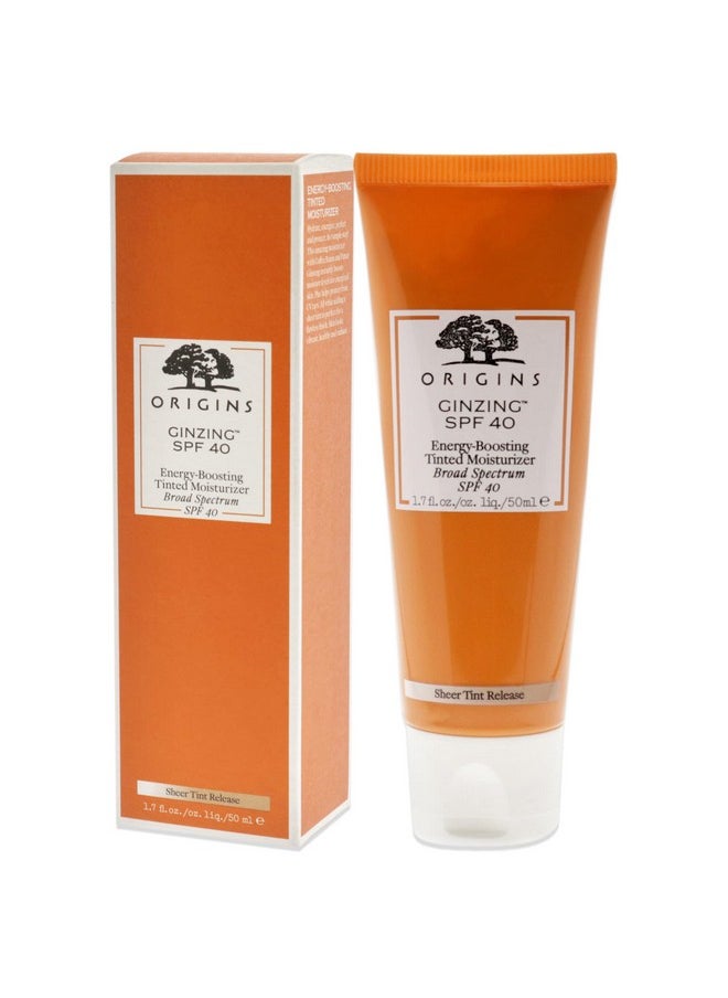 Origins Ginzing Spf 40 Energy Boosting Tinted Moisturizer1.7 Fl Oz (Pack Of 1)  - Image 5