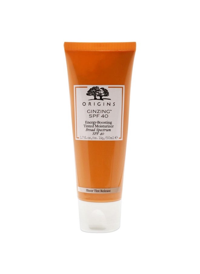 Origins Ginzing Spf 40 Energy Boosting Tinted Moisturizer1.7 Fl Oz (Pack Of 1)  - Image 3