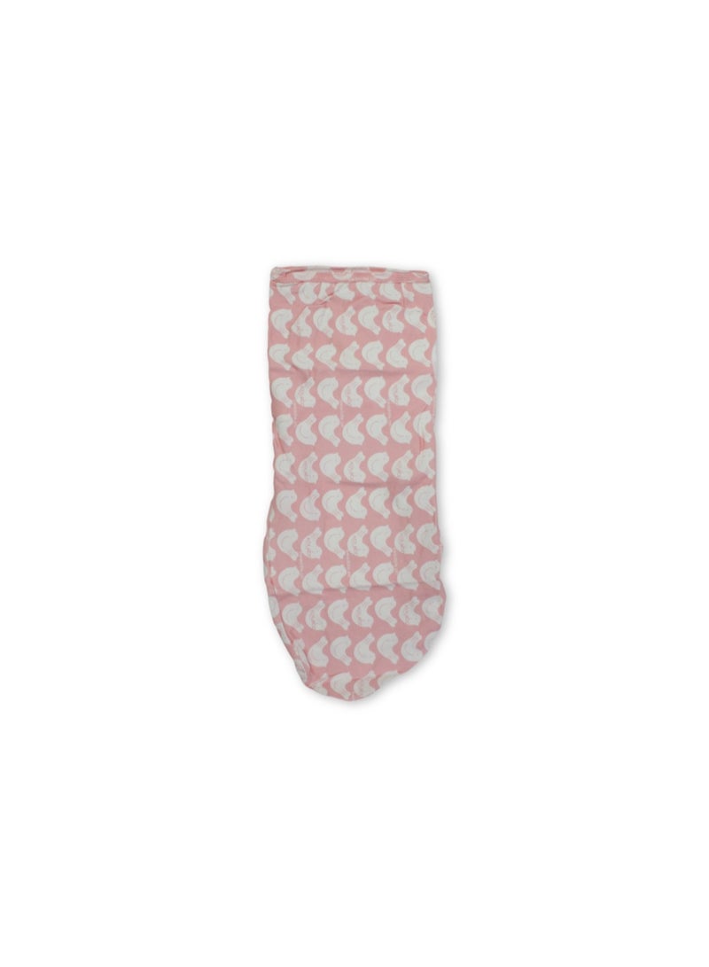 كولاكو قماط قطني للأطفال من كولاكو - وردي اللون بنقشة طيور - Image 3