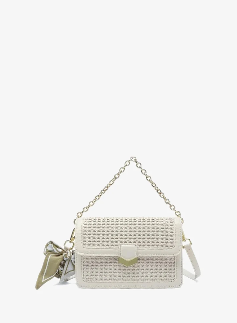 فايور Woven Textured Crossbody Bag BD 188