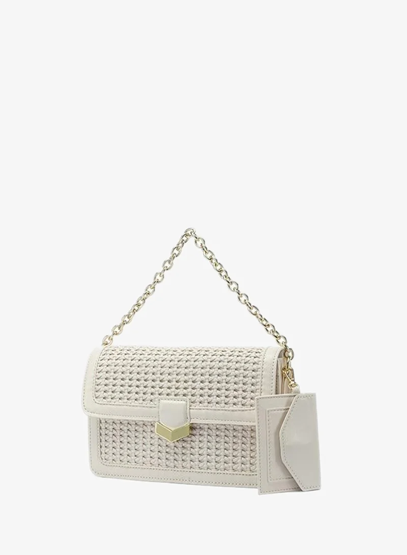 فايور Woven Textured Crossbody Bag BD 188