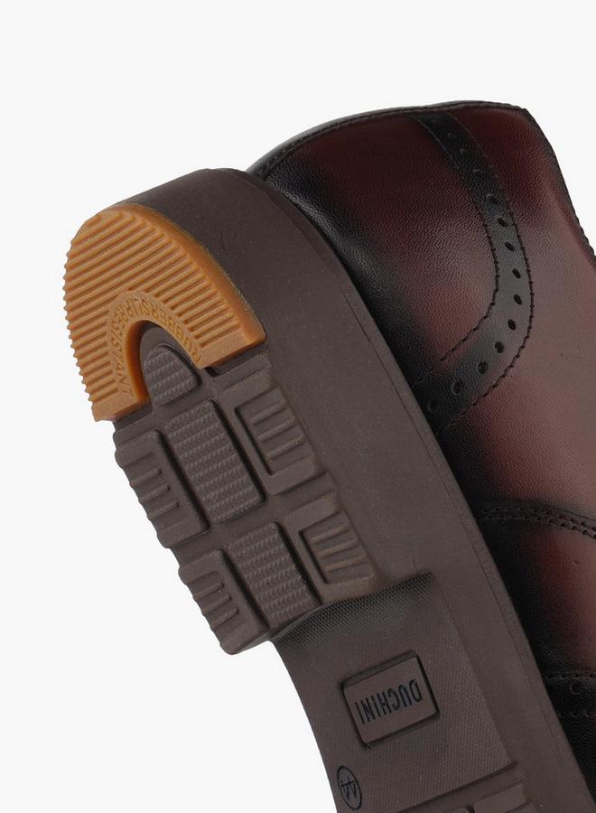 DUCHINI Men Lace-Up Oxford Shoes - Image 5