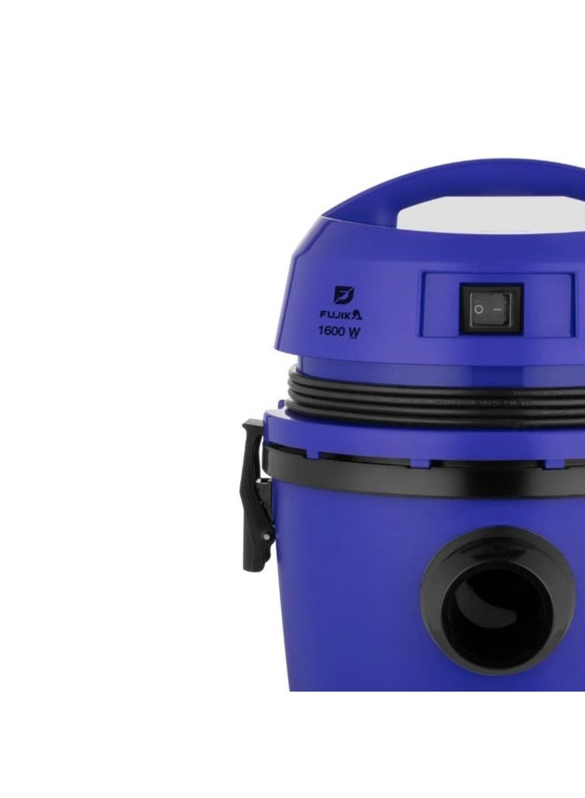 FUJIKA Fujika Wet and Dry Vacuum Cleaner, Blue, FJK-190 E WD-B - Image 2